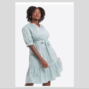 Draper James Loretta Shirt Dress in Fall Vines